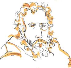 Christian GIRARDET croqué par Talou en 2003